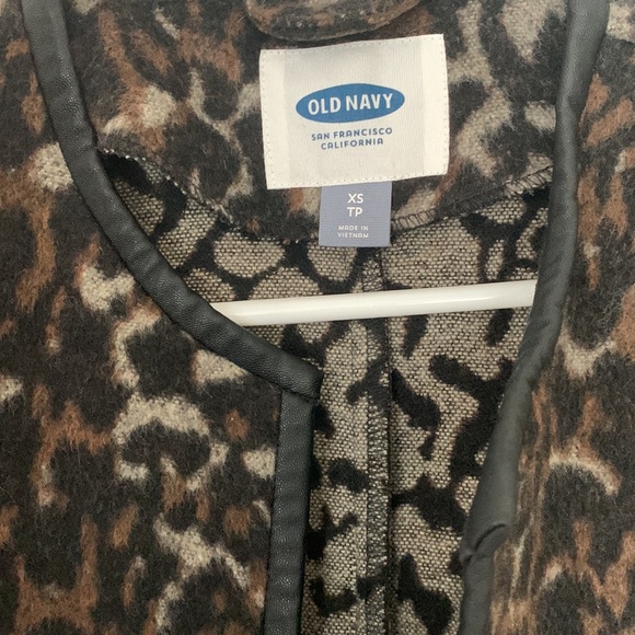 Leopard print open front sweater jacket - Ready to wear! - Picture 3 of 4